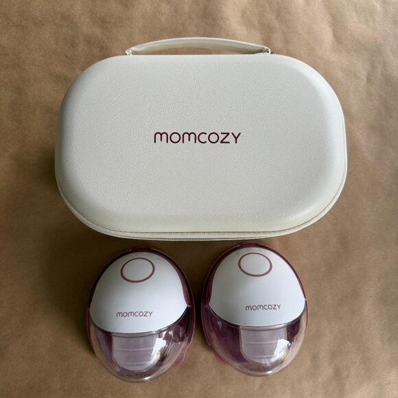 Momcozy M6 Breast Pump Breast Pump Hands Free Mobile Style Wearable NEW BAG CASE - Picture 2 of 8